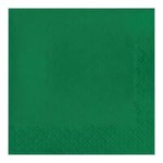 Creative Converting 95112 Emerald Green 3-Ply Guest Towel / Buffet Napkin - 192/Case Creative Converting 95112 Emerald Green 3-Ply Guest Towel / Buffet Napkin - 192/Case