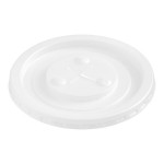WNA Comet Frost-Flex 20 oz. and 24 oz. Translucent Lid with Straw Slot - 1,000/Case WNA Comet Frost-Flex 20 oz. and 24 oz. Translucent Lid with Straw Slot - 1,000/Case