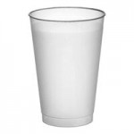 WNA Comet Frost-Flex 20 oz. and 24 oz. Translucent Lid with Straw Slot - 1,000/Case WNA Comet Frost-Flex 20 oz. and 24 oz. Translucent Lid with Straw Slot - 1,000/Case