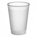 WNA Comet Frost-Flex 20 oz. and 24 oz. Translucent Lid with Straw Slot - 1,000/Case WNA Comet Frost-Flex 20 oz. and 24 oz. Translucent Lid with Straw Slot - 1,000/Case