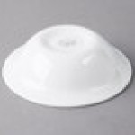 Libbey Slenda 11 oz. Royal Rideau White Round Porcelain Grapefruit Bowl - Sample Libbey Slenda 11 oz. Royal Rideau White Round Porcelain Grapefruit Bowl - Sample