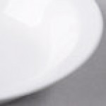 Libbey Slenda 11 oz. Royal Rideau White Round Porcelain Grapefruit Bowl - Sample Libbey Slenda 11 oz. Royal Rideau White Round Porcelain Grapefruit Bowl - Sample