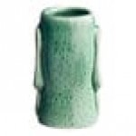 Acopa 2.5 oz. Green Ceramic Tiki Mug / Shot Glass - Sample Acopa 2.5 oz. Green Ceramic Tiki Mug / Shot Glass - Sample