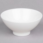Tuxton BPB-092N 9.25 oz. Porcelain White Mini Round China Bowl - 24/Case