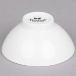 Tuxton BPB-092N 9.25 oz. Porcelain White Mini Round China Bowl - 24/Case
