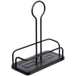 TableCraft 61517RBK Marbella Metal Rack for Oil & Vinegar / Salt & Pepper