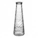 American Metalcraft WBP34 34 oz. Clear Pebbled Acrylic Water Bottle