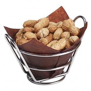Clipper Mill by G.E.T. 4-22770 Wire Baskets Chrome Plated Metal Round Bucket Basket - 4 1/2 Clipper Mill by G.E.T. 4-22770 Wire Baskets Chrome Plated Metal Round Bucket Basket - 4 1/2