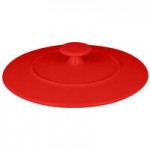 RAK Porcelain Chef's Fusion 7 oz. Ember Red Porcelain Ramekin with Grooves - 12/Case RAK Porcelain Chef's Fusion 7 oz. Ember Red Porcelain Ramekin with Grooves - 12/Case