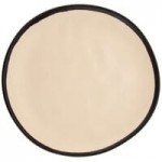 GET B-55-DVG Pottery Market 4.5 oz. Glazed Gray Melamine Ramekin with White Trim - 48/Case