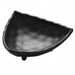 Elite Global Solutions JWT54 Zen 2.7 oz. Black Triangle Kozara Melamine Sauce Cup - 6/Case Elite Global Solutions JWT54 Zen 2.7 oz. Black Triangle Kozara Melamine Sauce Cup - 6/Case