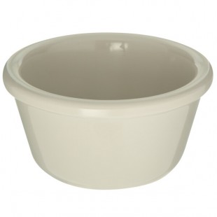 Carlisle 4 oz. Bone White Smooth Melamine Ramekin - 48/Case