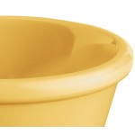 Acopa Foundations 4 oz. Yellow Smooth Melamine Ramekin - 12/Case