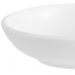Acopa 2 oz. Bright White Porcelain Round Sauce Cup / Sake Cup - 72/Case