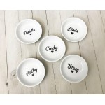 Acopa 2 oz. Bright White Porcelain Round Sauce Cup / Sake Cup - 72/Case