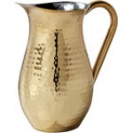 American Metalcraft BWPH84 Hammered Finish Stainless Steel 84 oz. Bell Pitcher with Ice Guard American Metalcraft BWPH84 Hammered Finish Stainless Steel 84 oz. Bell Pitcher with Ice Guard