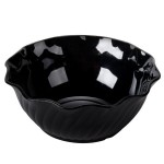 Cambro SRB13CW110 Camwear® 13 oz. Black Polycarbonate Swirl Bowl - 24/Case Cambro SRB13CW110 Camwear® 13 oz. Black Polycarbonate Swirl Bowl - 24/Case