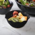 Cambro SRB13CW110 Camwear® 13 oz. Black Polycarbonate Swirl Bowl - 24/Case Cambro SRB13CW110 Camwear® 13 oz. Black Polycarbonate Swirl Bowl - 24/Case