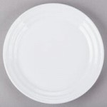 10 Strawberry Street SWNG-6 Swing 1.75 Qt. White Porcelain Serving Bowl - 12/Case