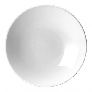 Steelite Distinction Contour 1 Qt. White Round Coupe Bowl - 12/Case Steelite Distinction Contour 1 Qt. White Round Coupe Bowl - 12/Case