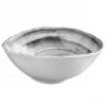 Elite Global Solutions D983OV Van Gogh Black 49 oz. Oval Melamine Bowl - 6/Case