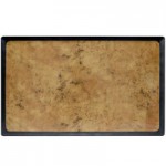 Elite Global Solutions B245052-SLVB Kobe 13 oz. Black / Silver Round Melamine Bowl - 6/Case
