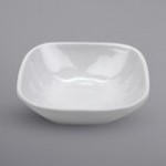 GET SB-14-UM Urban Mill 14 oz. Glazed Irregular Square Melamine Bowl - 24/Case