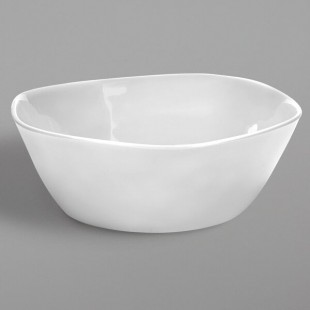 American Metalcraft CBL78CL Crave 2.5 Qt. Cloud Melamine Serving Bowl
