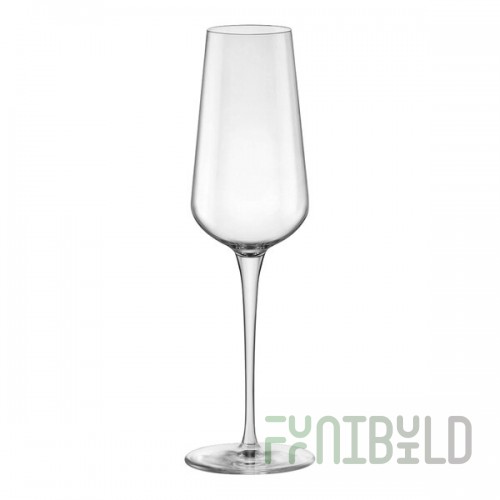 Bormioli Rocco InAlto Uno from Steelite International 9.375 oz. Flute Glass - 12/Case