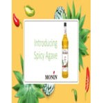 Monin Spicy Agave Syrup 1 Liter - 4/Case
