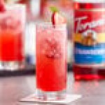 Torani Strawberry Flavoring / Fruit Syrup 750 mL Glass Bottle - 12/Case Torani Strawberry Flavoring / Fruit Syrup 750 mL Glass Bottle - 12/Case