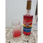 Torani Strawberry Flavoring / Fruit Syrup 750 mL Glass Bottle - 12/Case Torani Strawberry Flavoring / Fruit Syrup 750 mL Glass Bottle - 12/Case