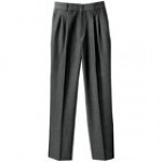National Patrol by Henry Segal Men's Black Pleated Front Suit Pants - 54
