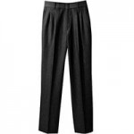 National Patrol by Henry Segal Men's Black Pleated Front Suit Pants - 54