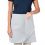 Intedge Gray Poly-Cotton 4-Way Waist Apron - 38