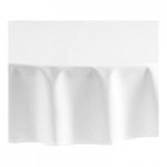 Oxford White 100% Spun Polyester Cloth Napkins, 20 Oxford White 100% Spun Polyester Cloth Napkins, 20