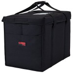 Cambro GBD211417110 Customizable Insulated Black Large Folding Delivery Bag GoBag® - 21 Cambro GBD211417110 Customizable Insulated Black Large Folding Delivery Bag GoBag® - 21