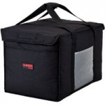 Cambro GBD211417110 Customizable Insulated Black Large Folding Delivery Bag GoBag® - 21 Cambro GBD211417110 Customizable Insulated Black Large Folding Delivery Bag GoBag® - 21