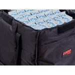 Cambro GBD211417110 Customizable Insulated Black Large Folding Delivery Bag GoBag® - 21 Cambro GBD211417110 Customizable Insulated Black Large Folding Delivery Bag GoBag® - 21