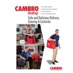 Cambro GBD211417110 Customizable Insulated Black Large Folding Delivery Bag GoBag® - 21 Cambro GBD211417110 Customizable Insulated Black Large Folding Delivery Bag GoBag® - 21
