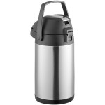 Acopa 3.5 Liter Stainless Steel Lined Airpot with Metal Lever