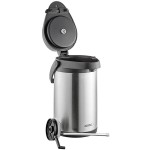 Acopa 3.5 Liter Stainless Steel Lined Airpot with Metal Lever