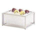 Cal-Mil Milo Chrome Round 1-Compartment Countertop Cup / Lid Organizer 23806-49 Cal-Mil Milo Chrome Round 1-Compartment Countertop Cup / Lid Organizer 23806-49