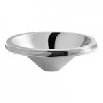 Acopa 4 Qt. Smooth Stainless Steel Wine / Champagne Bucket