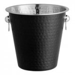 Acopa 4 Qt. Smooth Stainless Steel Wine / Champagne Bucket