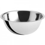 Choice 0.75 Qt. Heavy Weight Stainless Steel Mixing Bowl