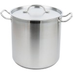 Vollrath 3504 Optio 18 Qt. Stainless Steel Stock Pot with Cover Vollrath 3504 Optio 18 Qt. Stainless Steel Stock Pot with Cover