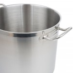 Vollrath 3504 Optio 18 Qt. Stainless Steel Stock Pot with Cover Vollrath 3504 Optio 18 Qt. Stainless Steel Stock Pot with Cover