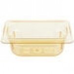 Vollrath 9092410 Super Pan® 1/9 Size Amber High Heat Plastic Food Pan - 2 1/2 Vollrath 9092410 Super Pan® 1/9 Size Amber High Heat Plastic Food Pan - 2 1/2