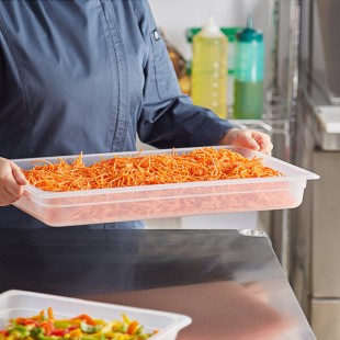 Cambro 12PP190 Full Size Translucent Polypropylene Food Pan - 2 1/2